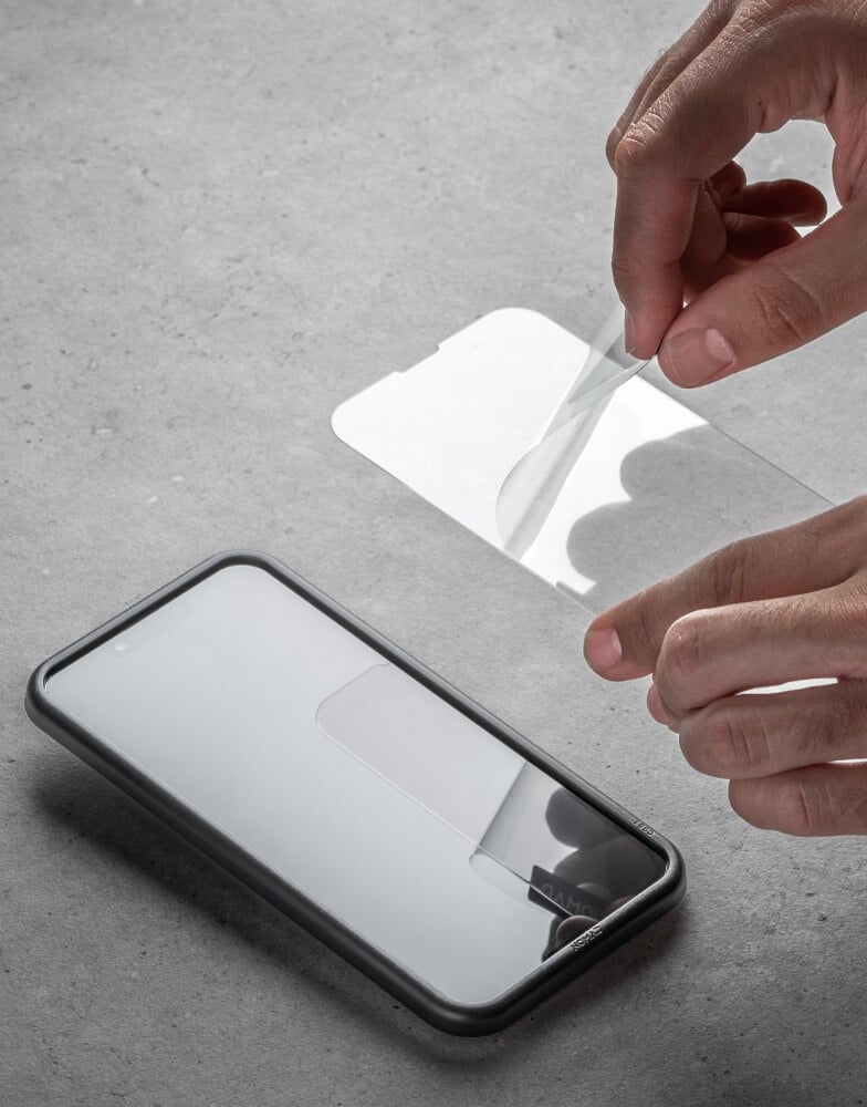 Belkin screen protectors on device